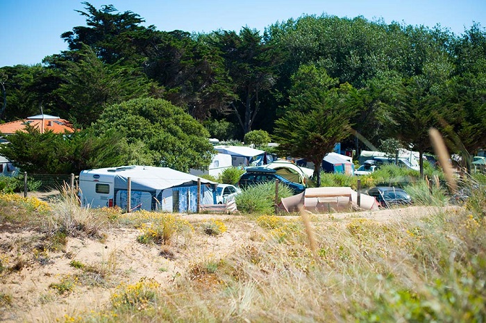 location emplacement camping sur la côte Atlantique