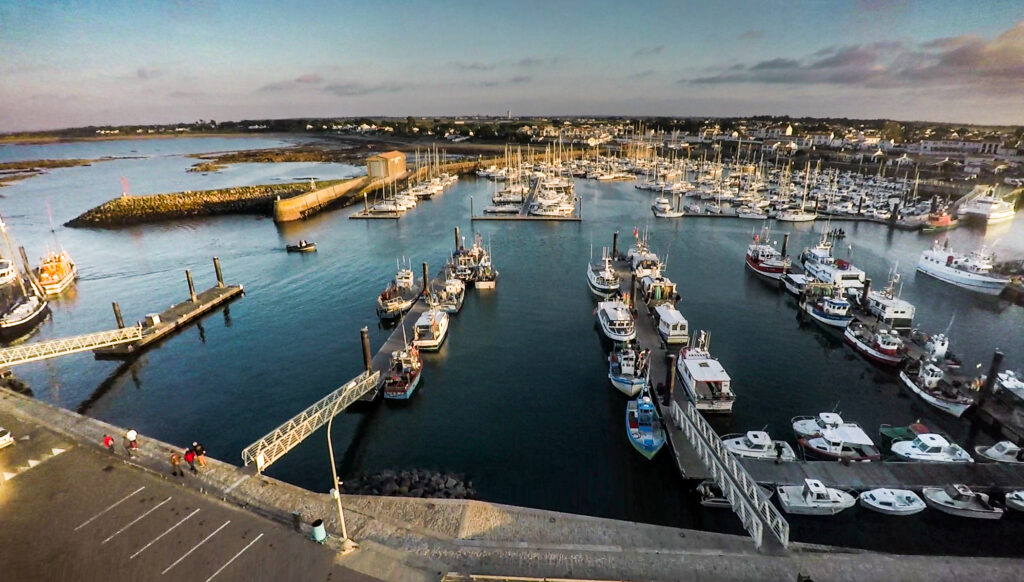 port de l'herbaudière à Noirmoutier